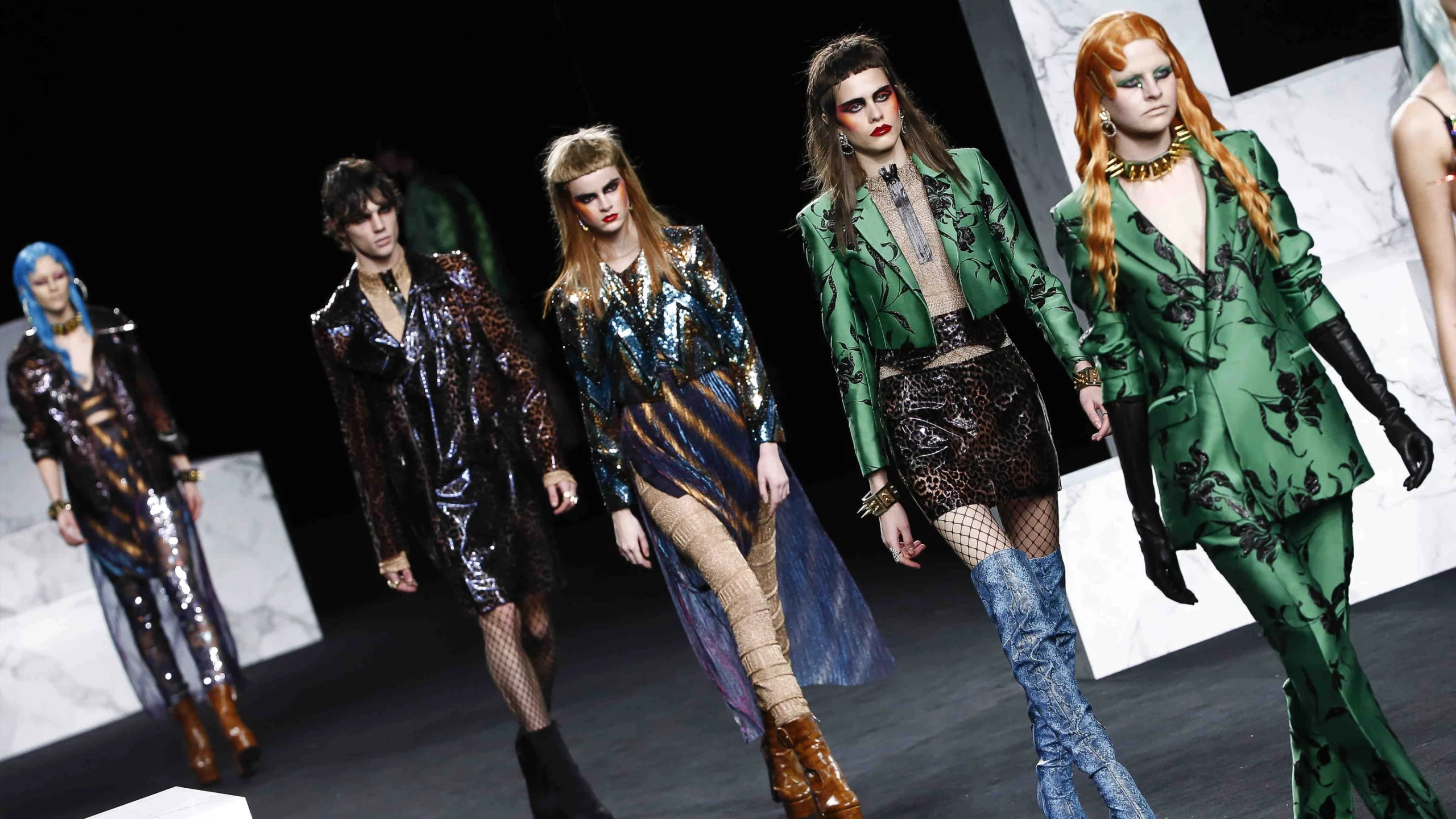 Saludo final del desfile 