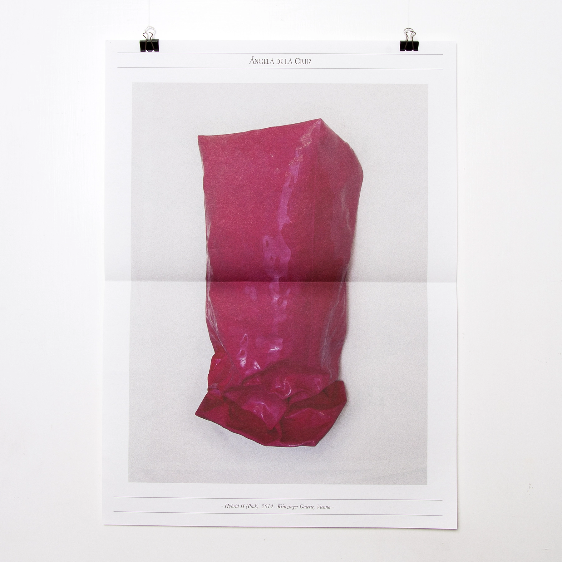 Fanzine en edición limitada creado como dossier de prensa de la colección 