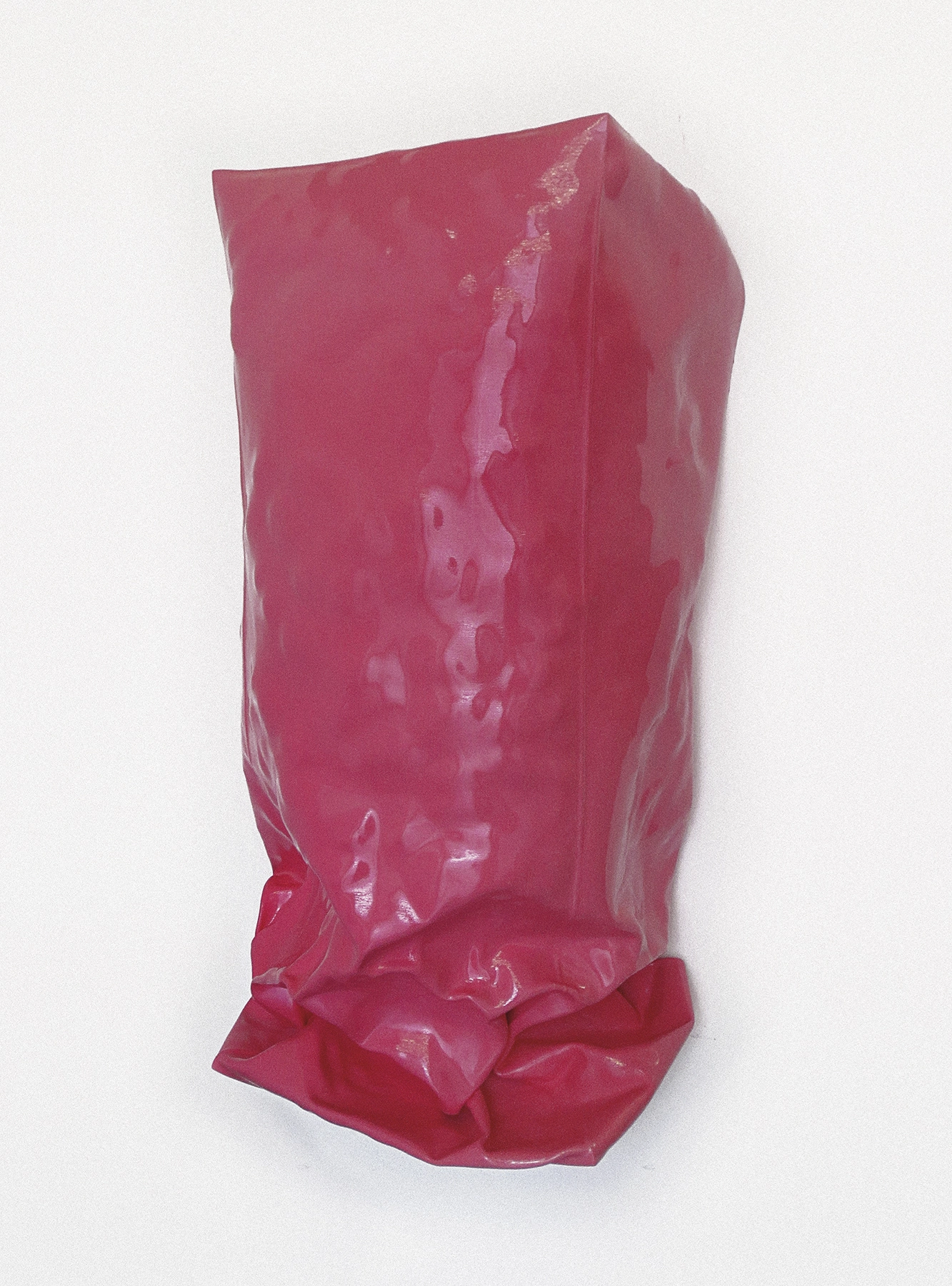 Pieza de Ángela de la Cruz para el fanzine creado como dossier de prensa de la colección 