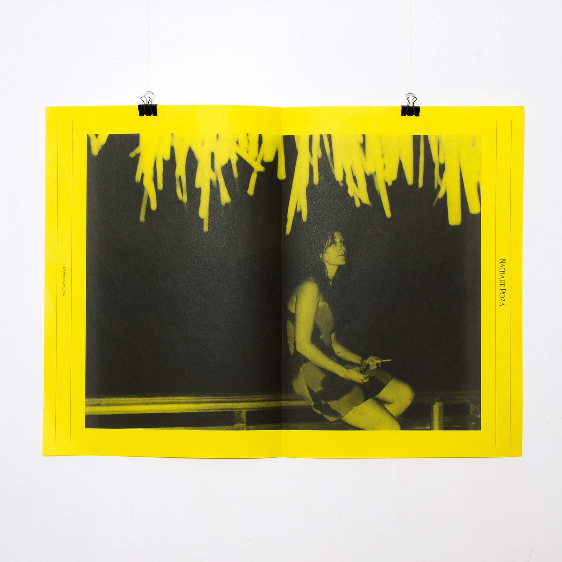 Fanzine en edición limitada creado como dossier de prensa de la colección 