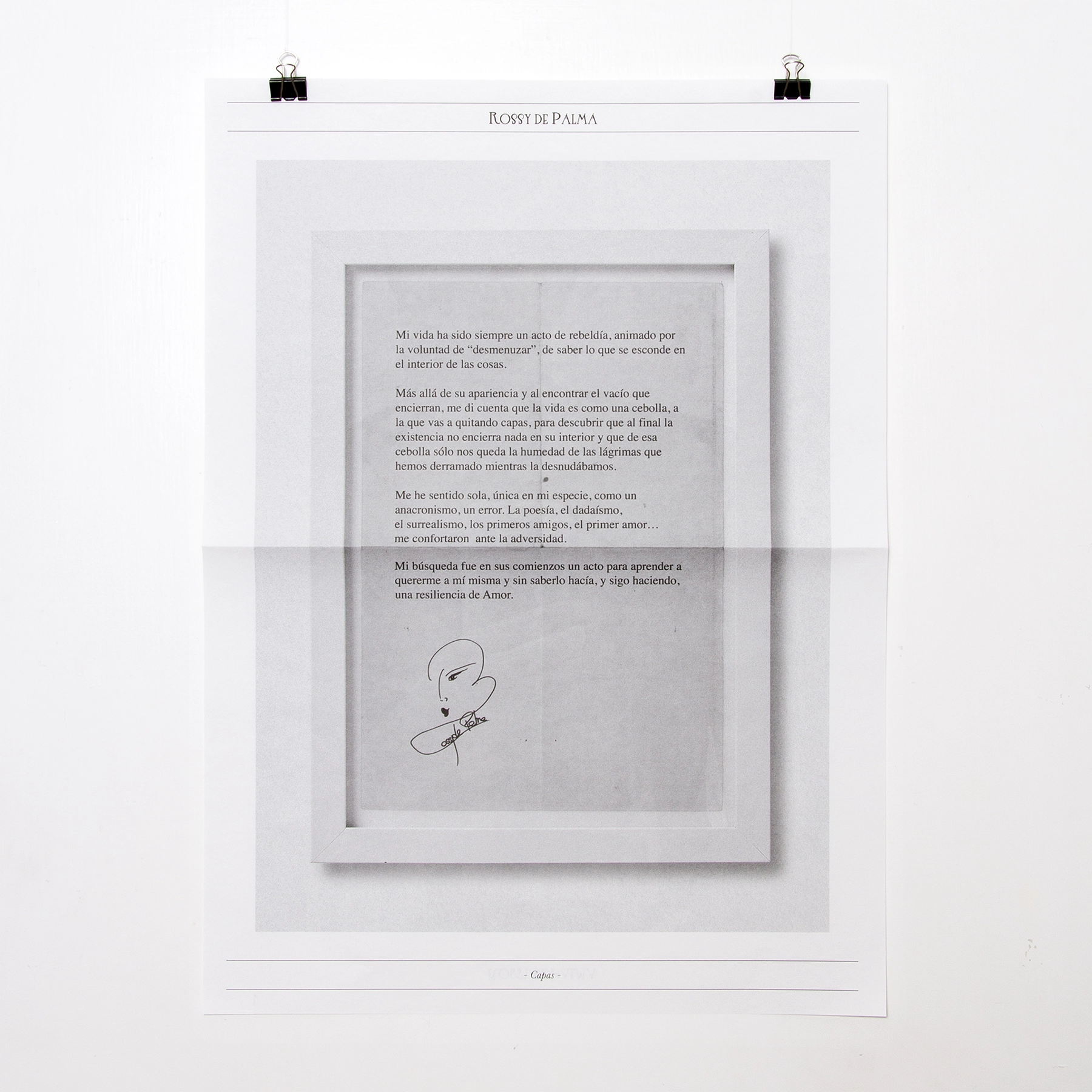 Fanzine en edición limitada creado como dossier de prensa de la colección 