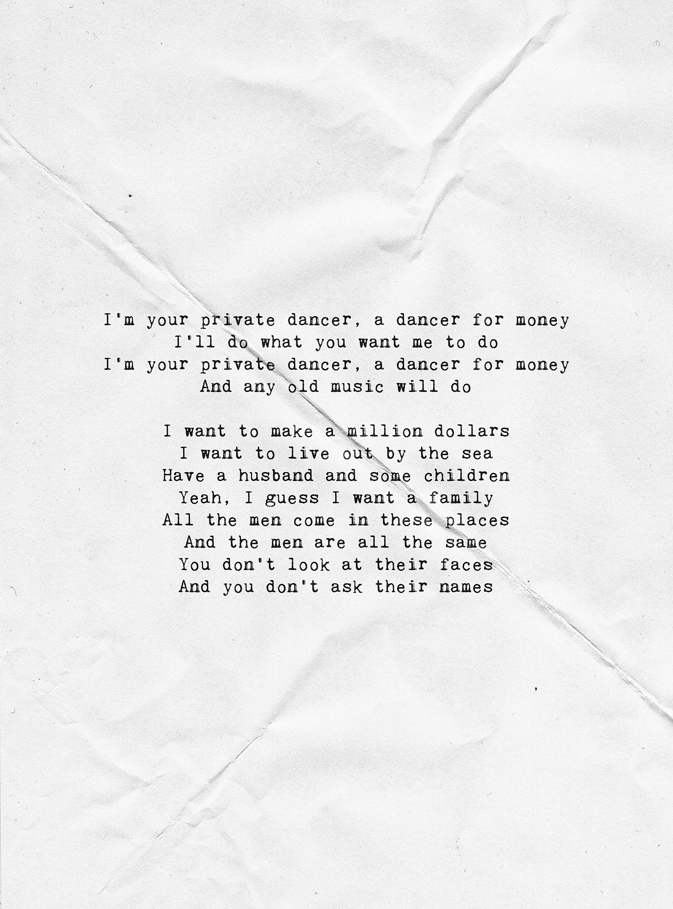 Pieza de Topacio Fresh para el fanzine creado como dossier de prensa de la colección 