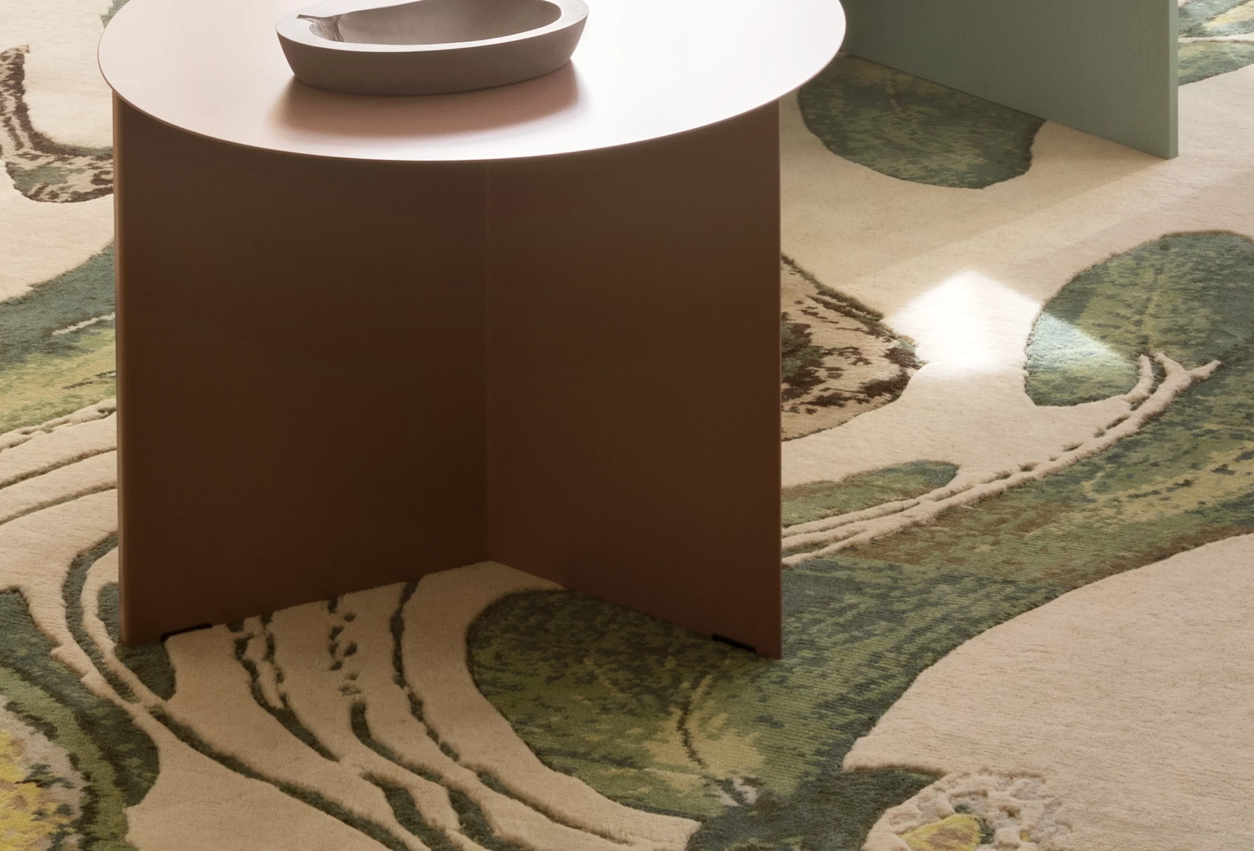 Alfombra tibetana de alta calidad diseñada por Ana Locking