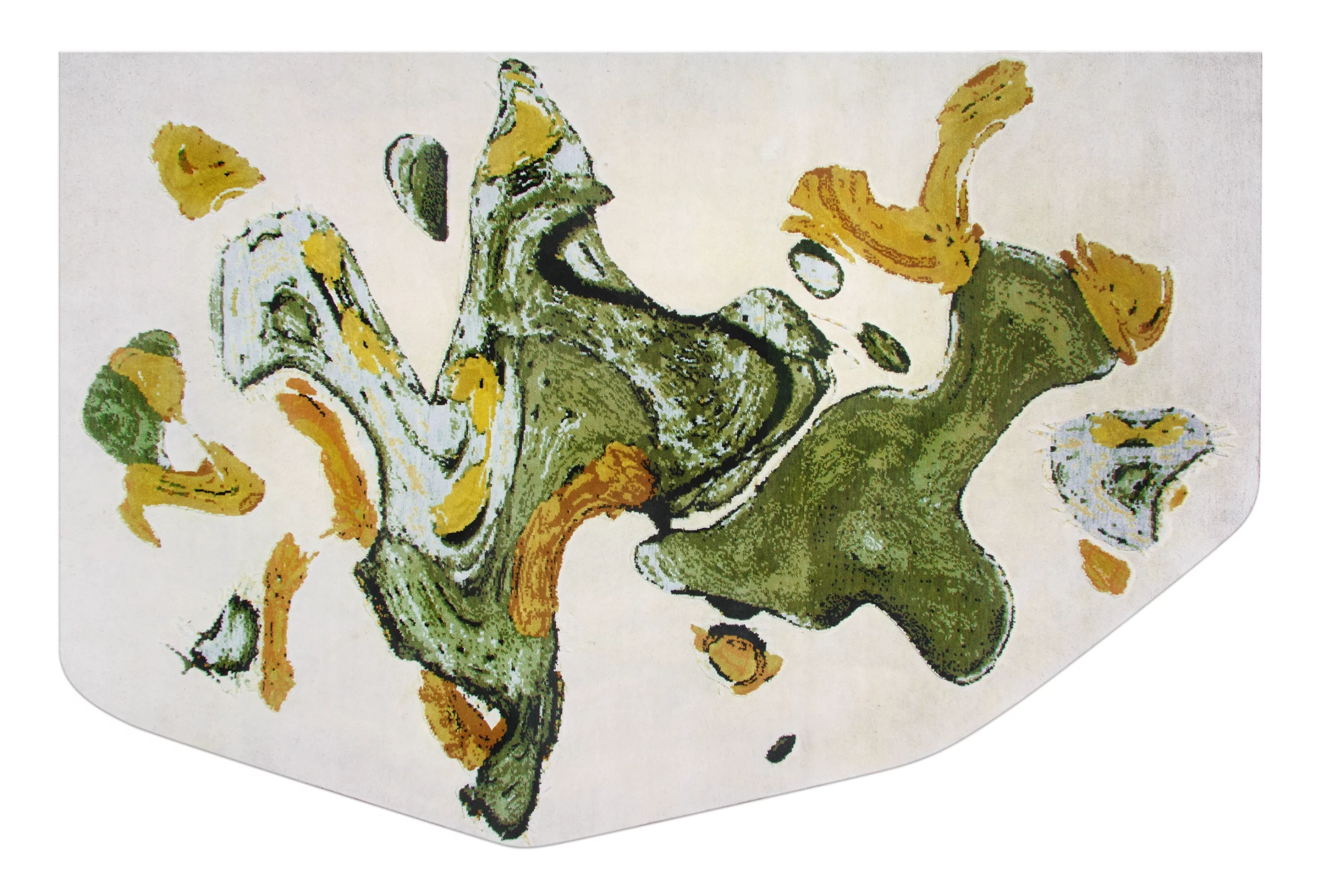 Alfombra tibetana de alta calidad diseñada por Ana Locking, colección Foreva.