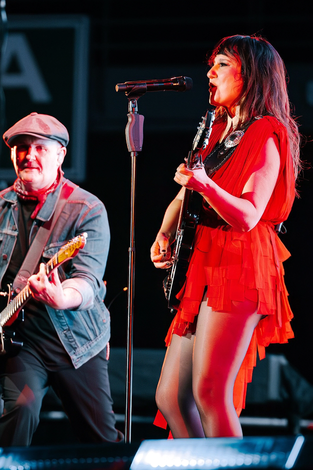 Vestido de Ana Locking creado para la gira 