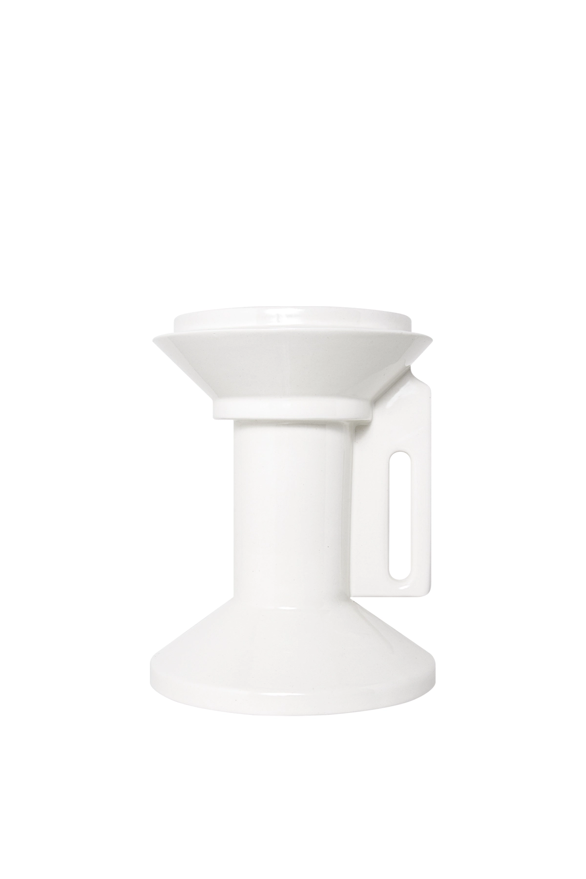 Colección artesanal de jarrones cerámicos esmaltados. Diseño Amphora B03