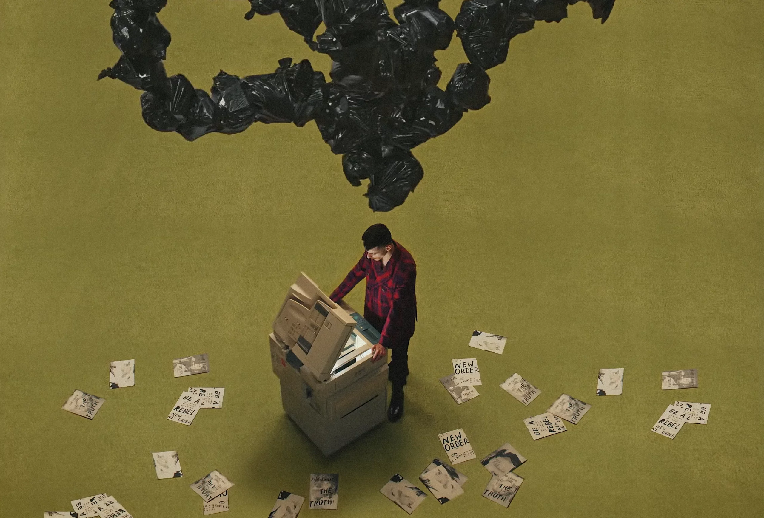 Frame del videoclip “Be a rebel” de New Order. Looks de las colecciones 