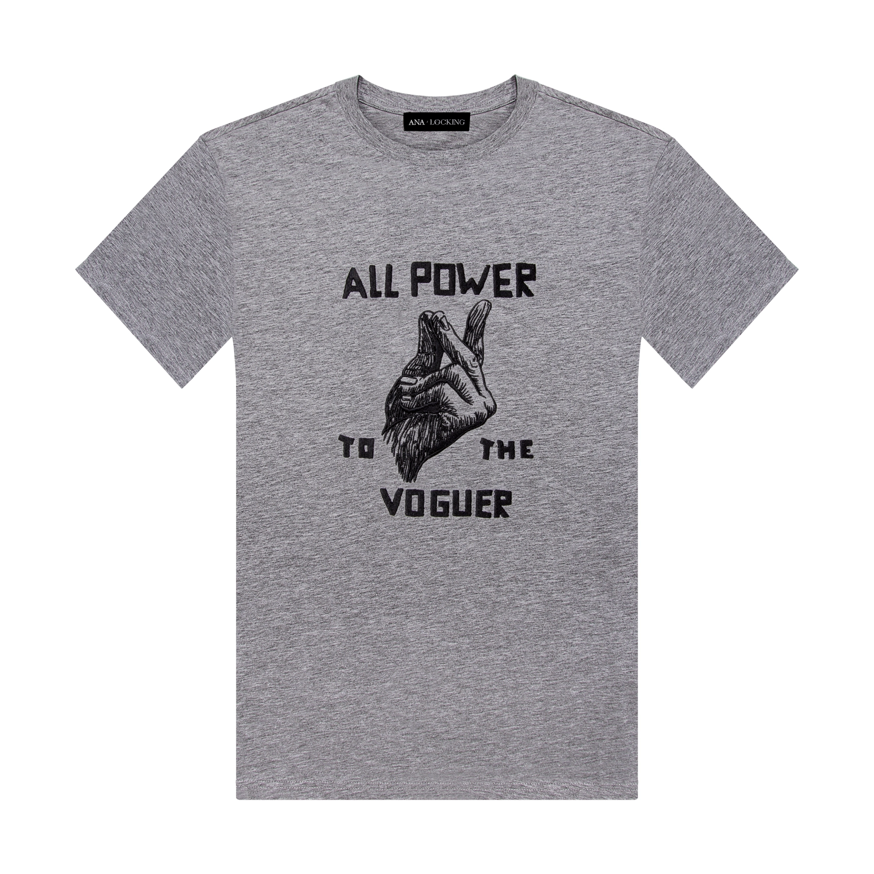 Camiseta bordada diseñada para la clausura de la exposición 