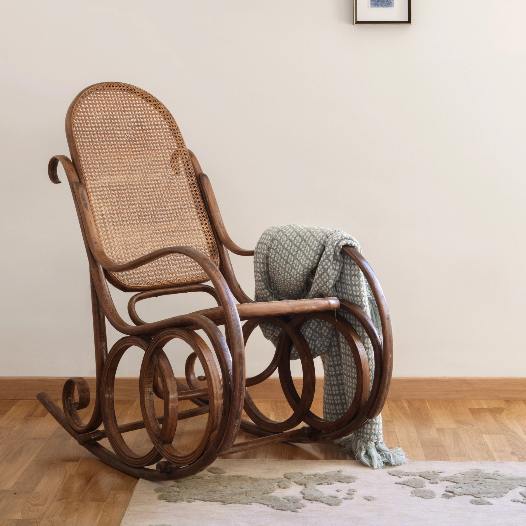 Primer proyecto de decoración de Ana Locking, Halcyon Days en Málaga. Apartamento 