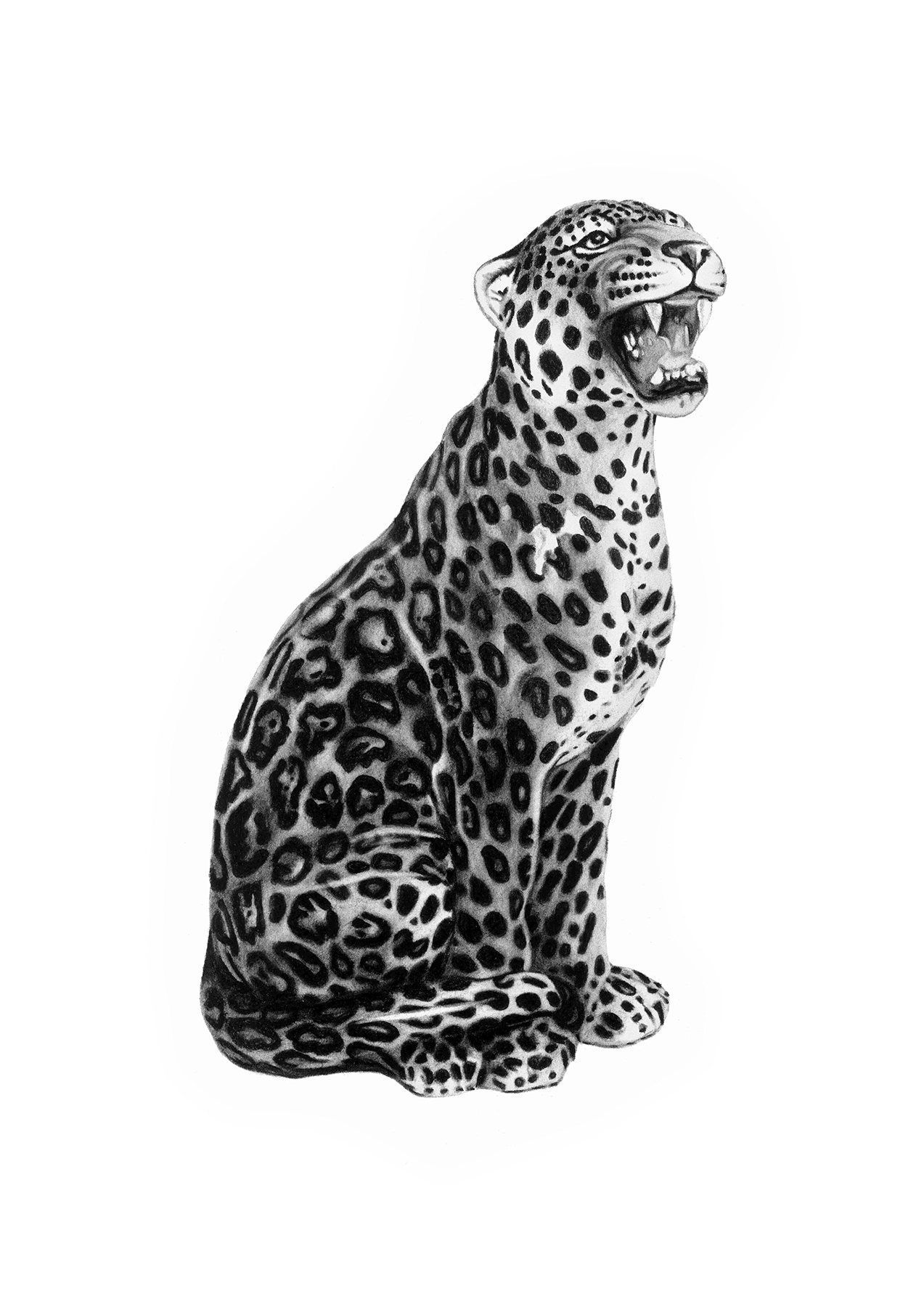 Ilustración a carboncillo creada por Ana Locking e inspirada en el relato 