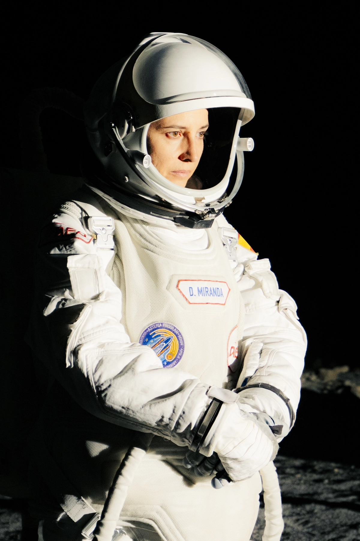 Behind the scenes durante el rodaje de la película 