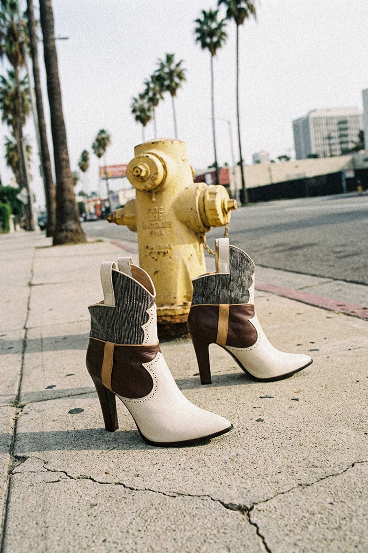 Publicidad de la colección de calzado de 