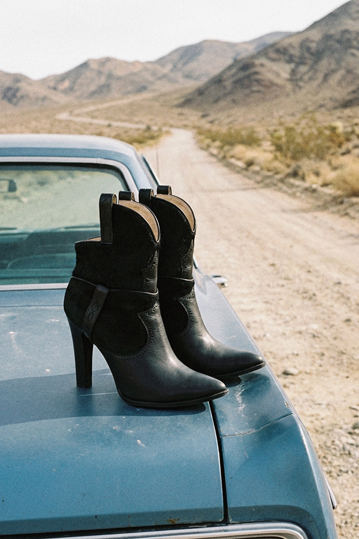 Publicidad de la colección de calzado de 