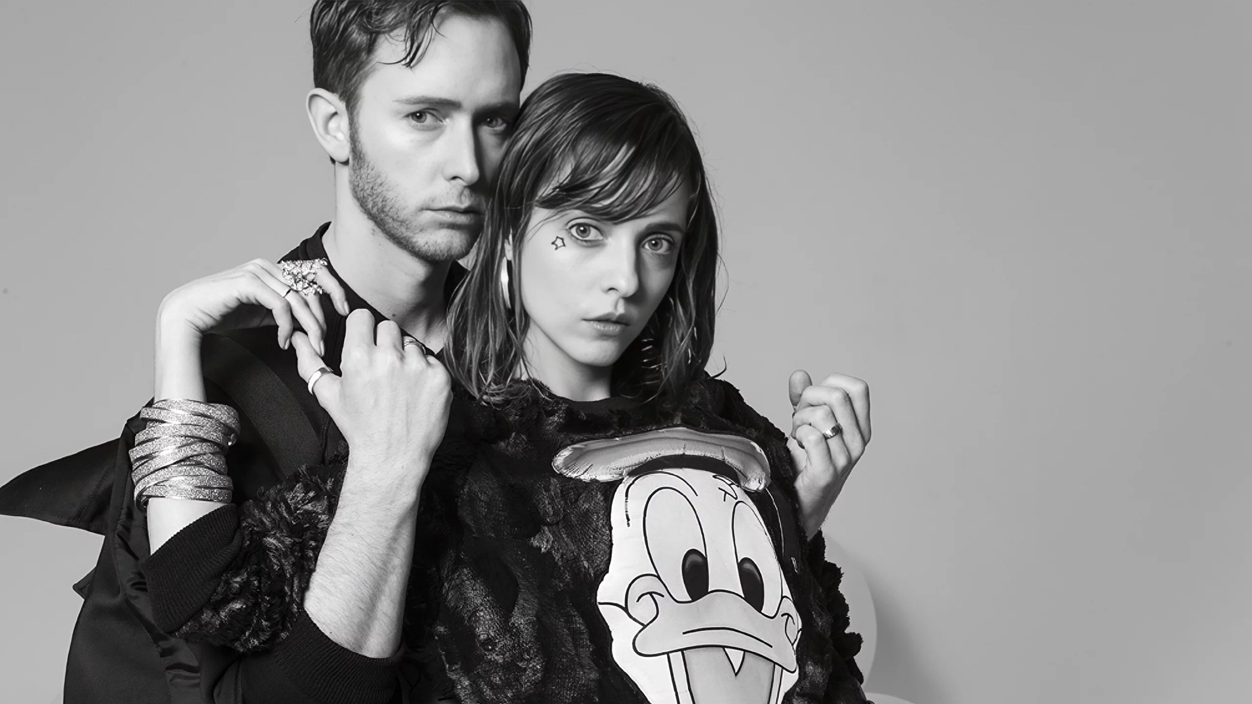 Pato Donald by Ana Locking, colaboración con Disney Europa. Campaña con Pablo Ribero y Leticia Dolera