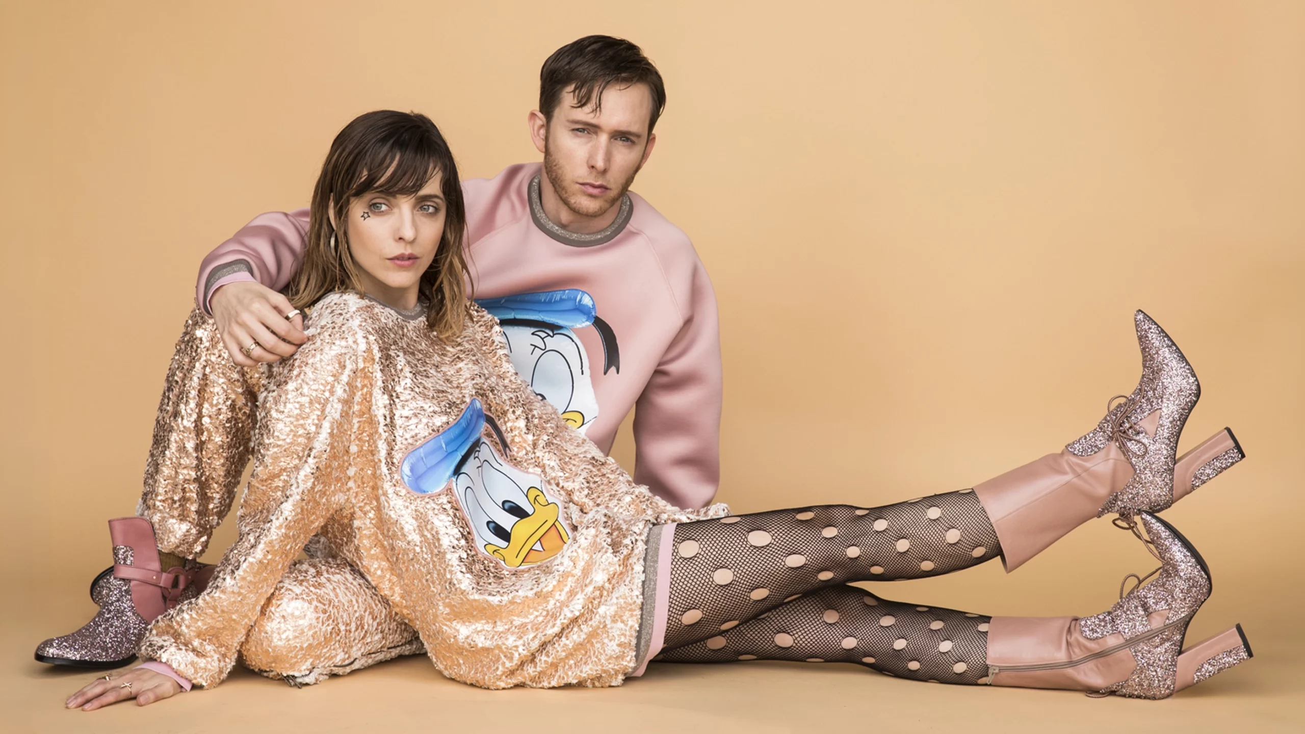 Pato Donald by Ana Locking, colaboración con Disney Europa. Campaña con Pablo Ribero y Leticia Dolera