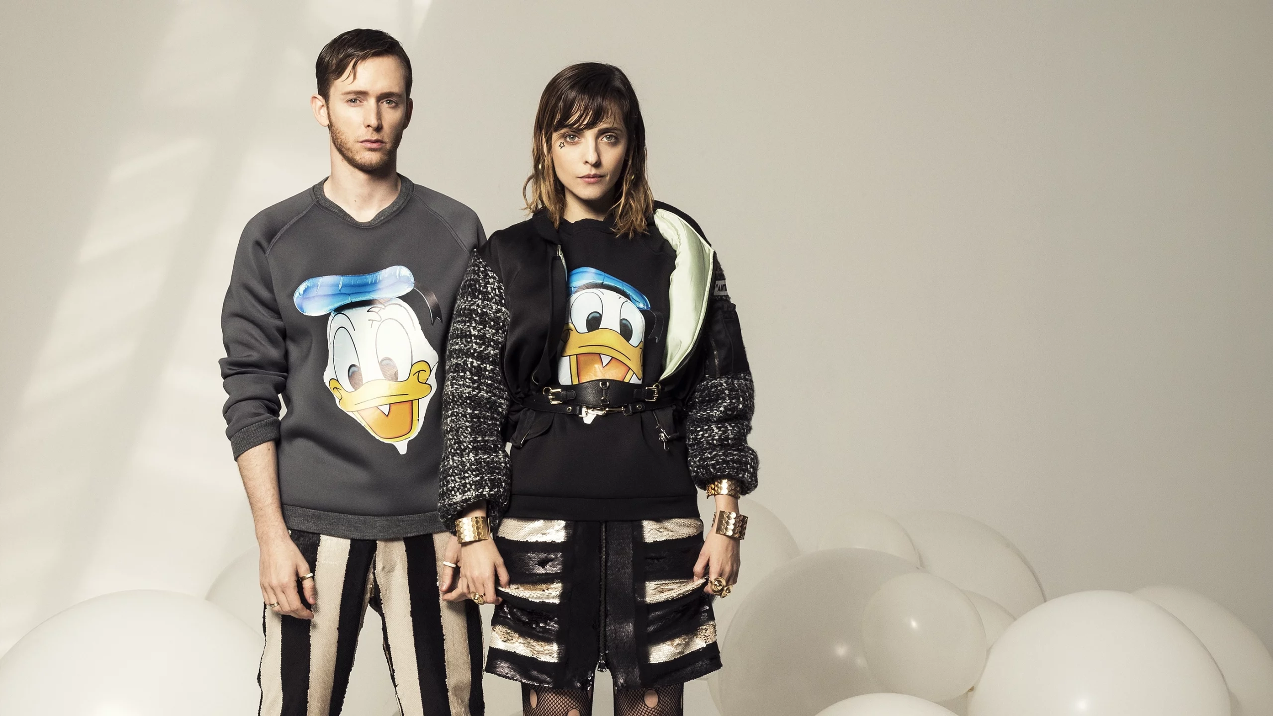 Pato Donald by Ana Locking, colaboración con Disney Europa. Campaña con Pablo Ribero y Leticia Dolera