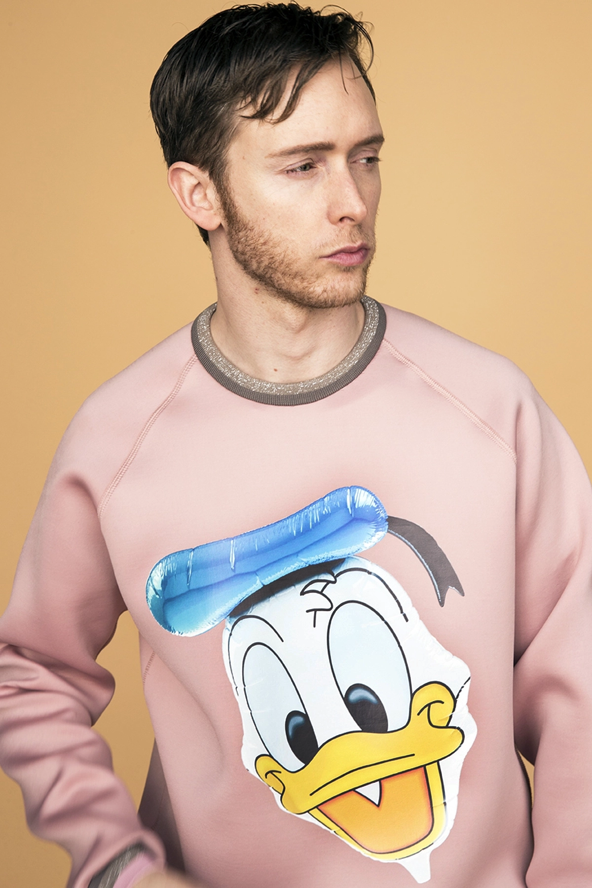 Pato Donald by Ana Locking, colaboración con Disney Europa. Campaña con Pablo Ribero y Leticia Dolera