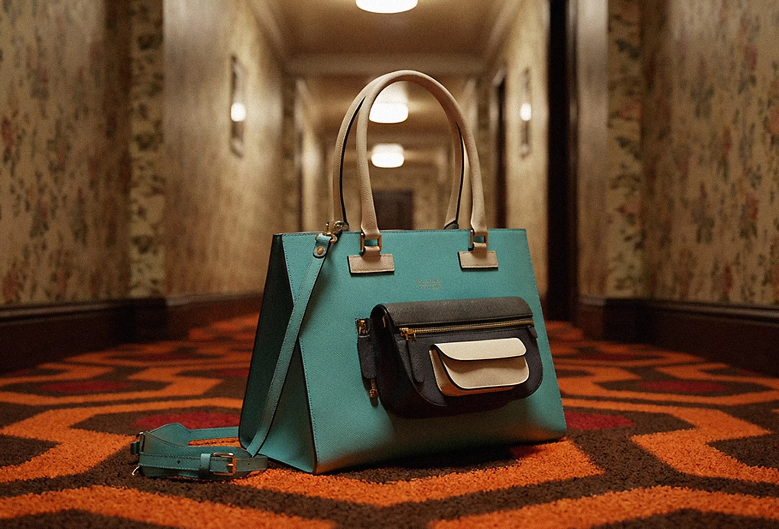 Publicidad de la colección de bolsos 