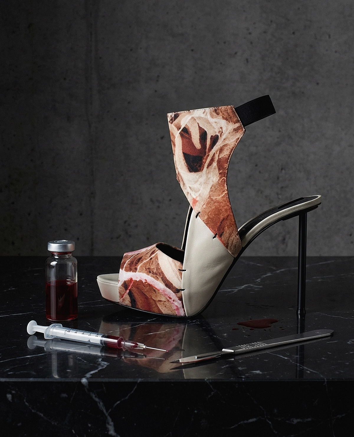 Campaña de la colección de zapatos 