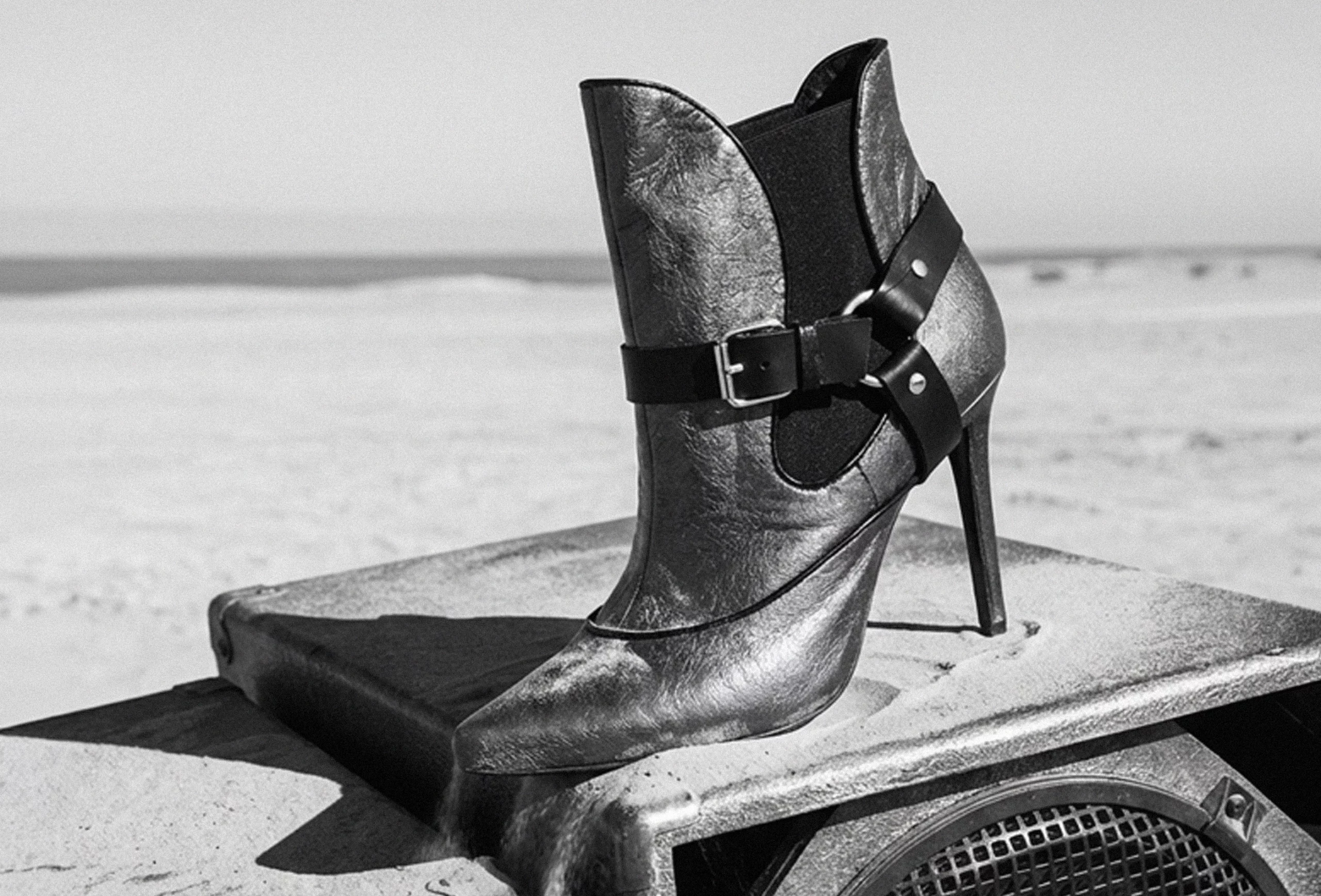 Publicidad de la colección de zapatos 