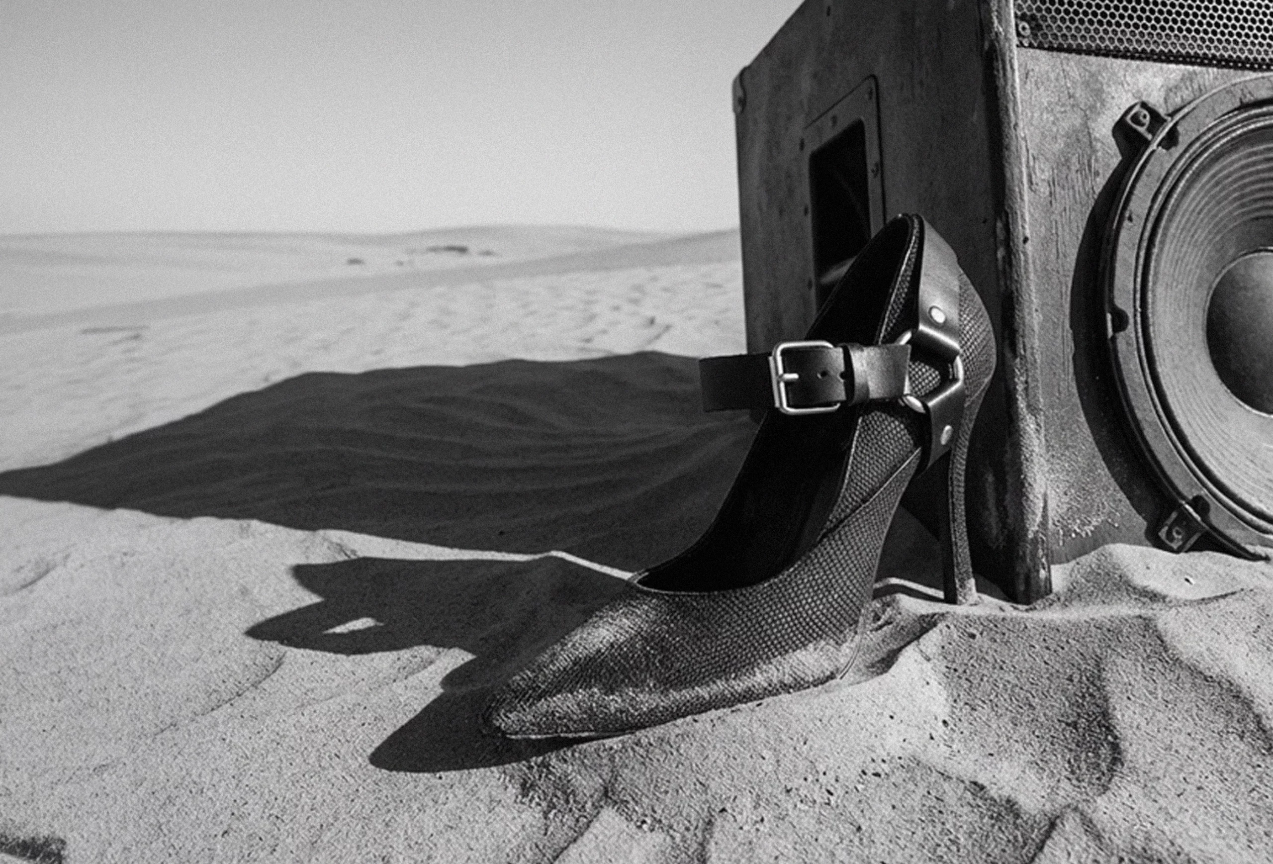 Publicidad de la colección de zapatos 