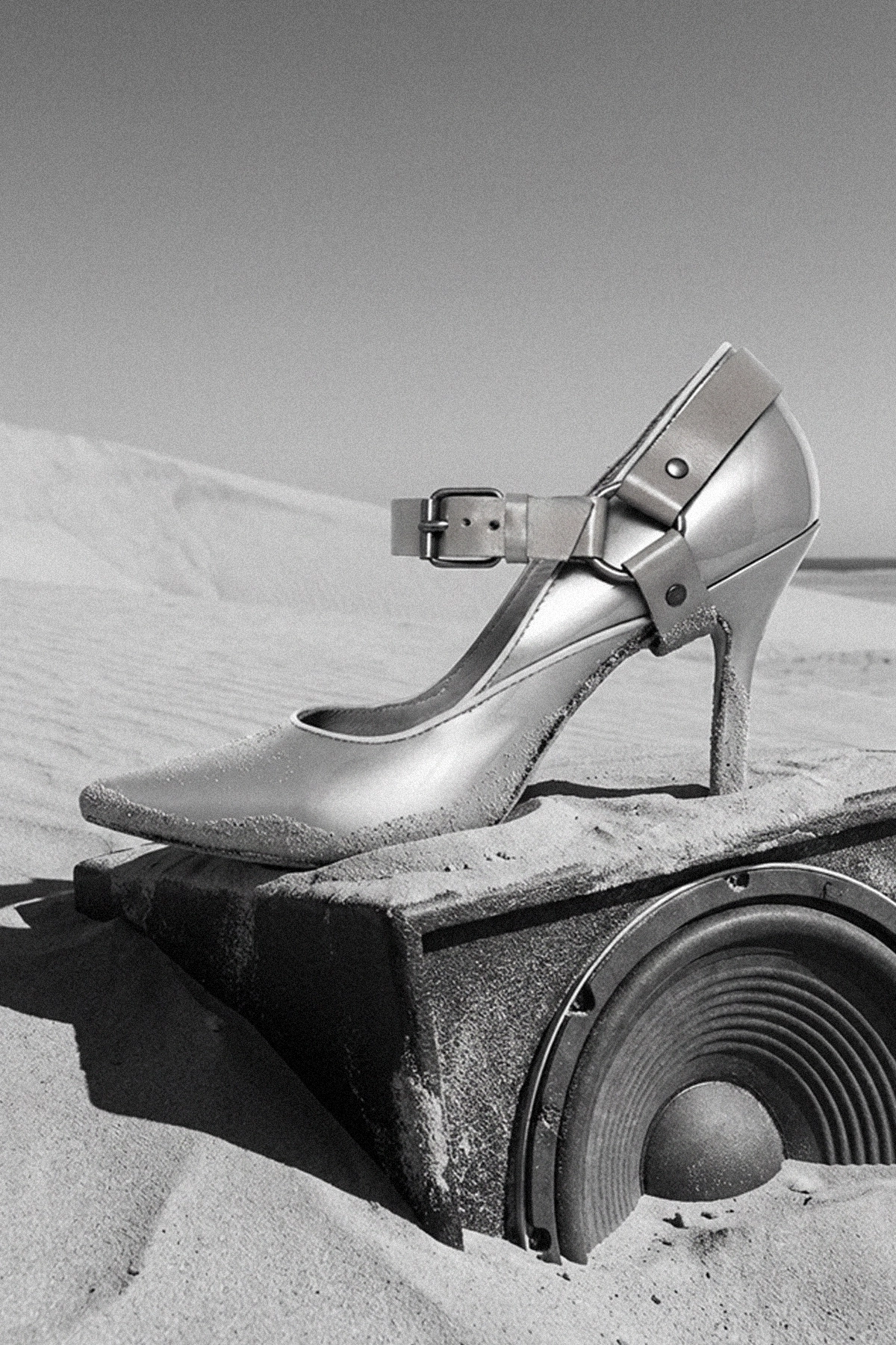 Publicidad de la colección de zapatos 