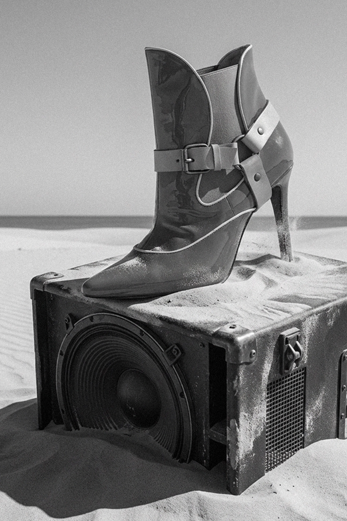 Publicidad de la colección de zapatos 