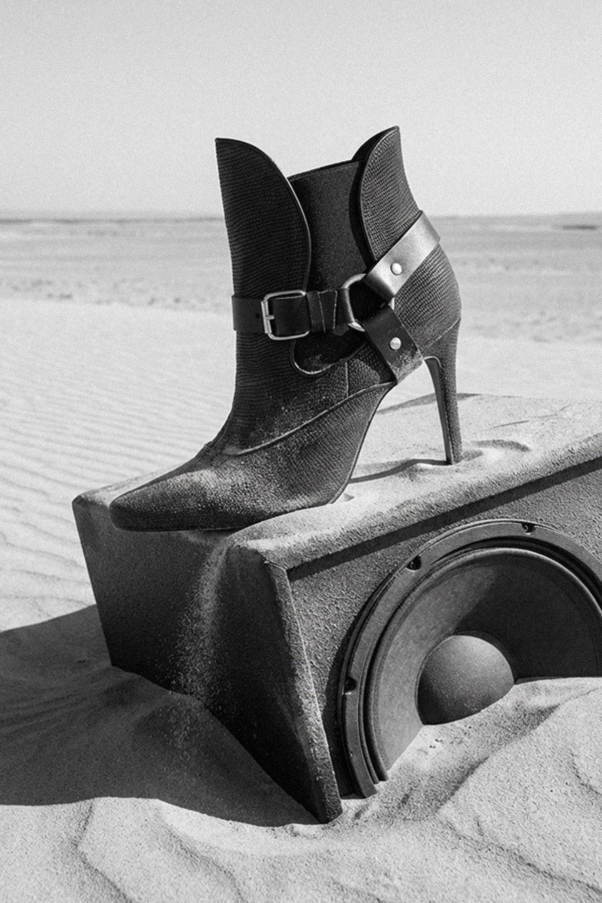 Publicidad de la colección de zapatos 