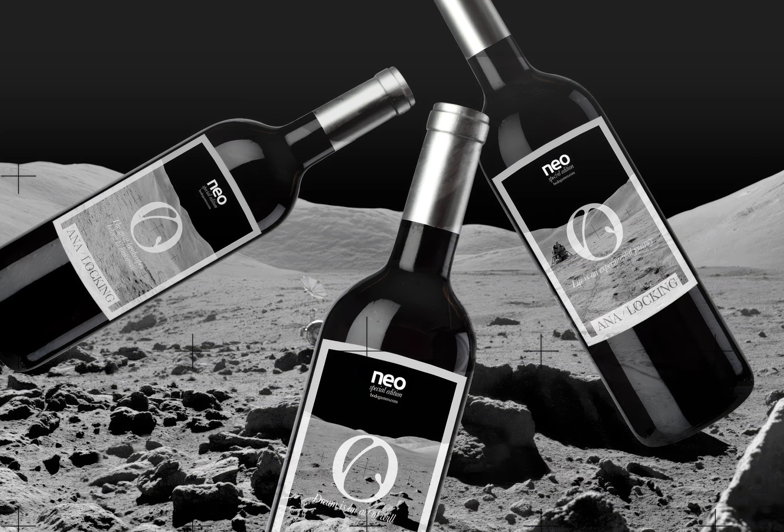 Diseño de etiqueta para las bodegas Neo