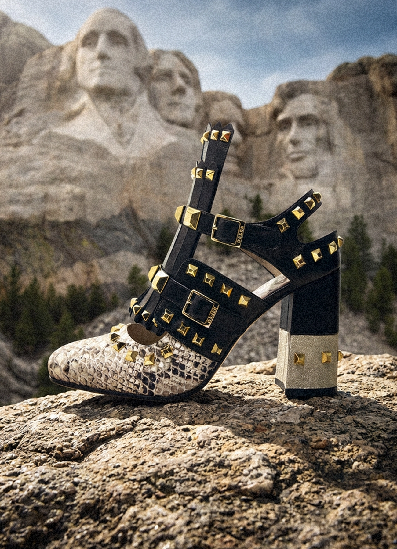 Publicidad de la colección de zapatos de 