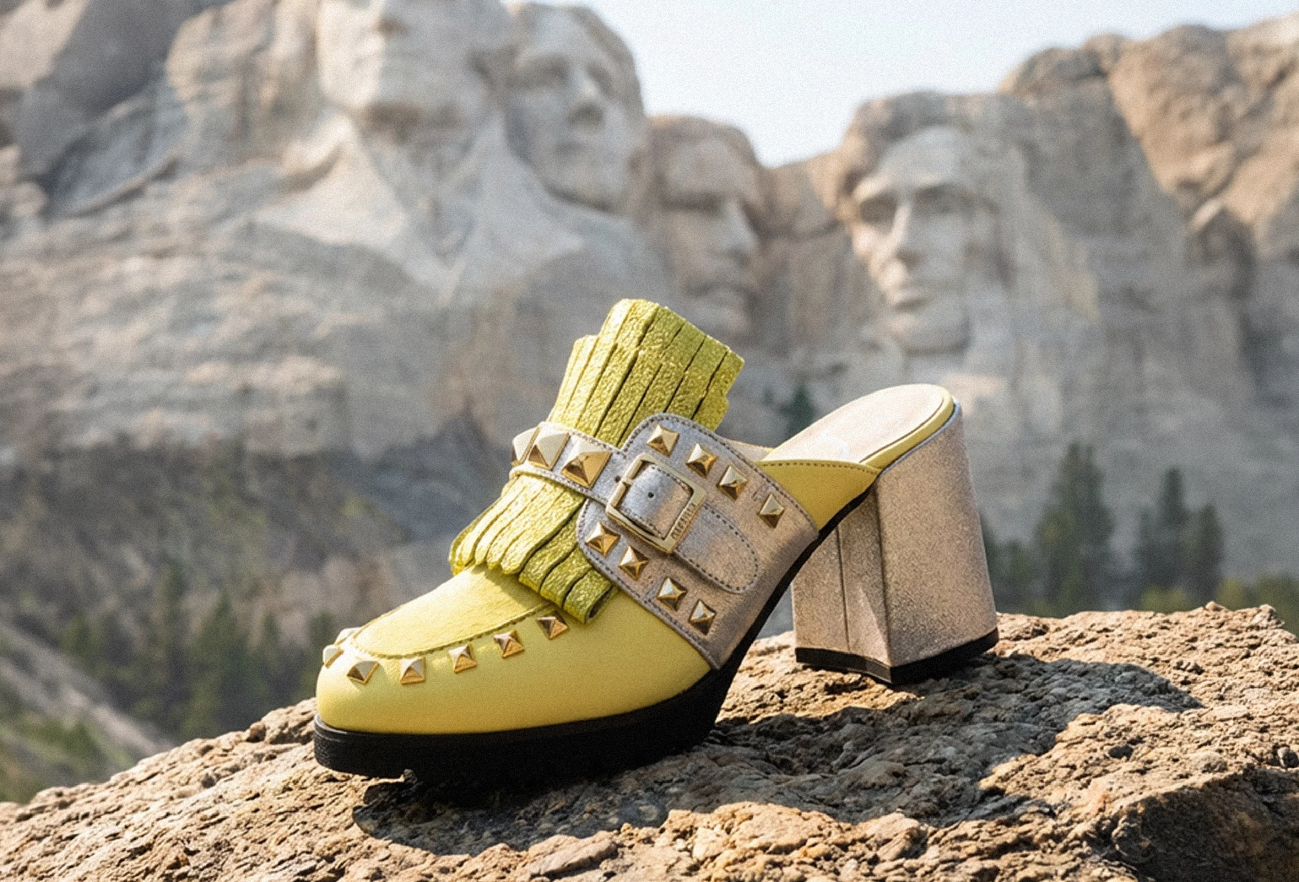 Publicidad de la colección de zapatos de 