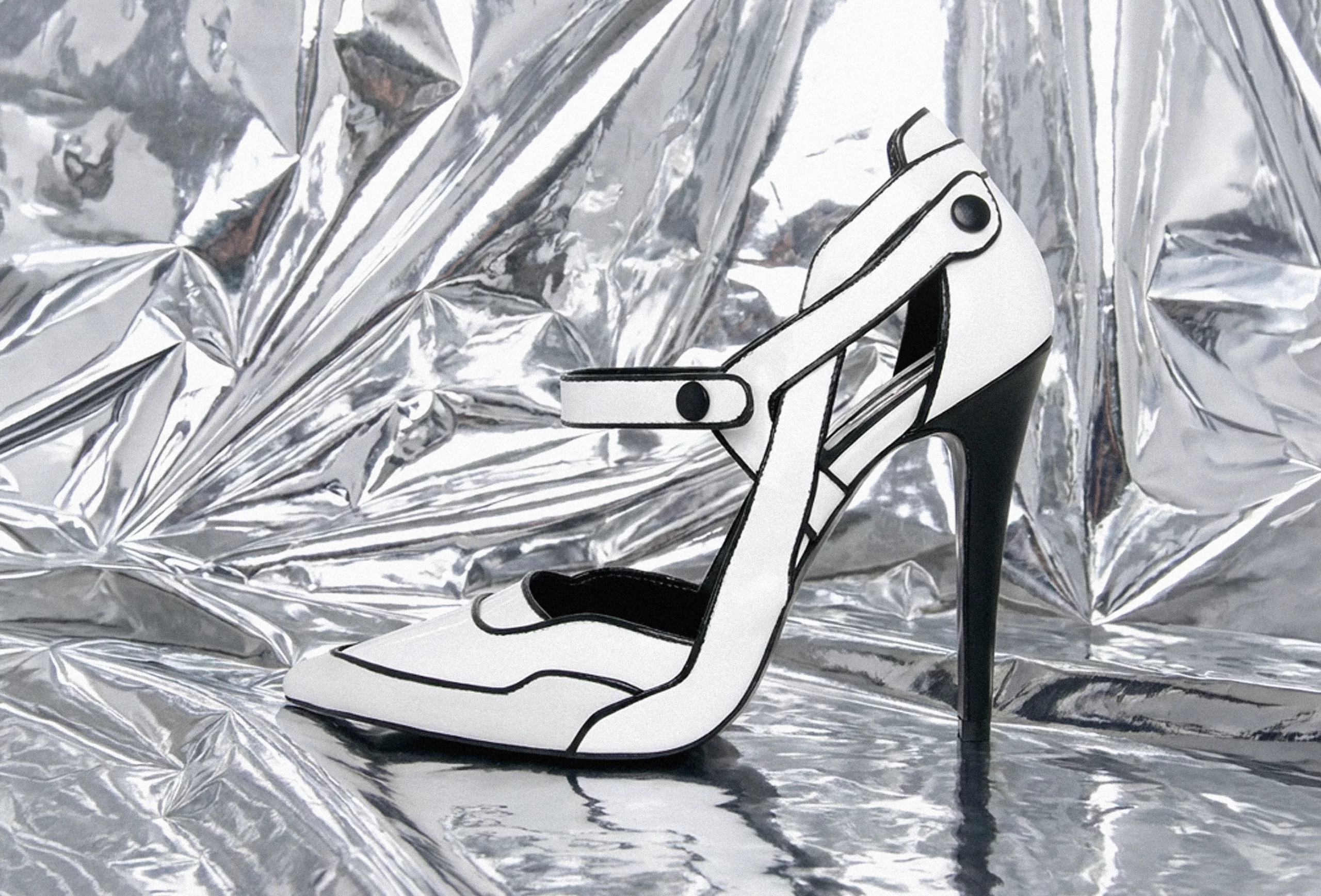 Publicidad de la colección de zapatos 