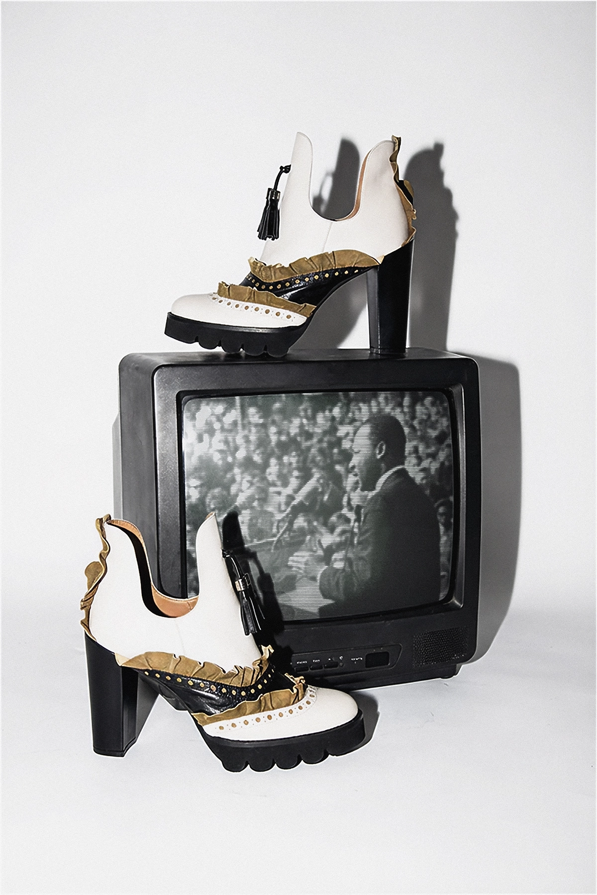 Publicidad de la colección de zapatos 