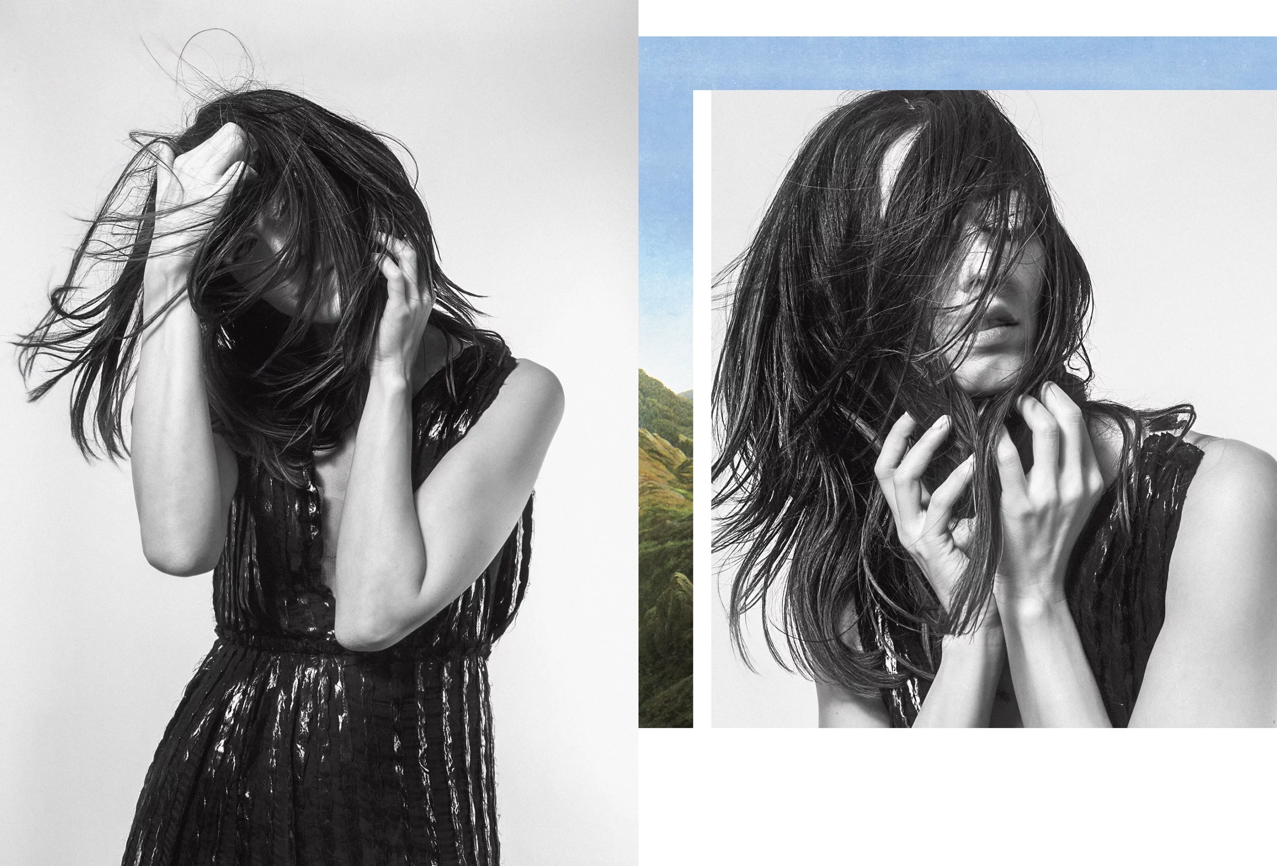 Publicidad de la colección de calzado y bolsos 