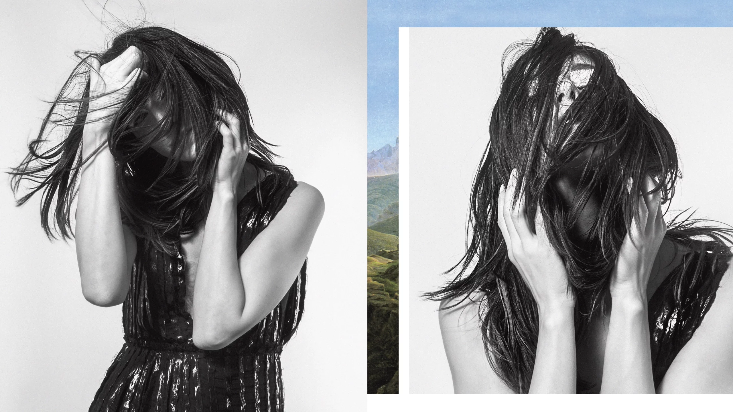 Publicidad de la colección de calzado y bolsos 