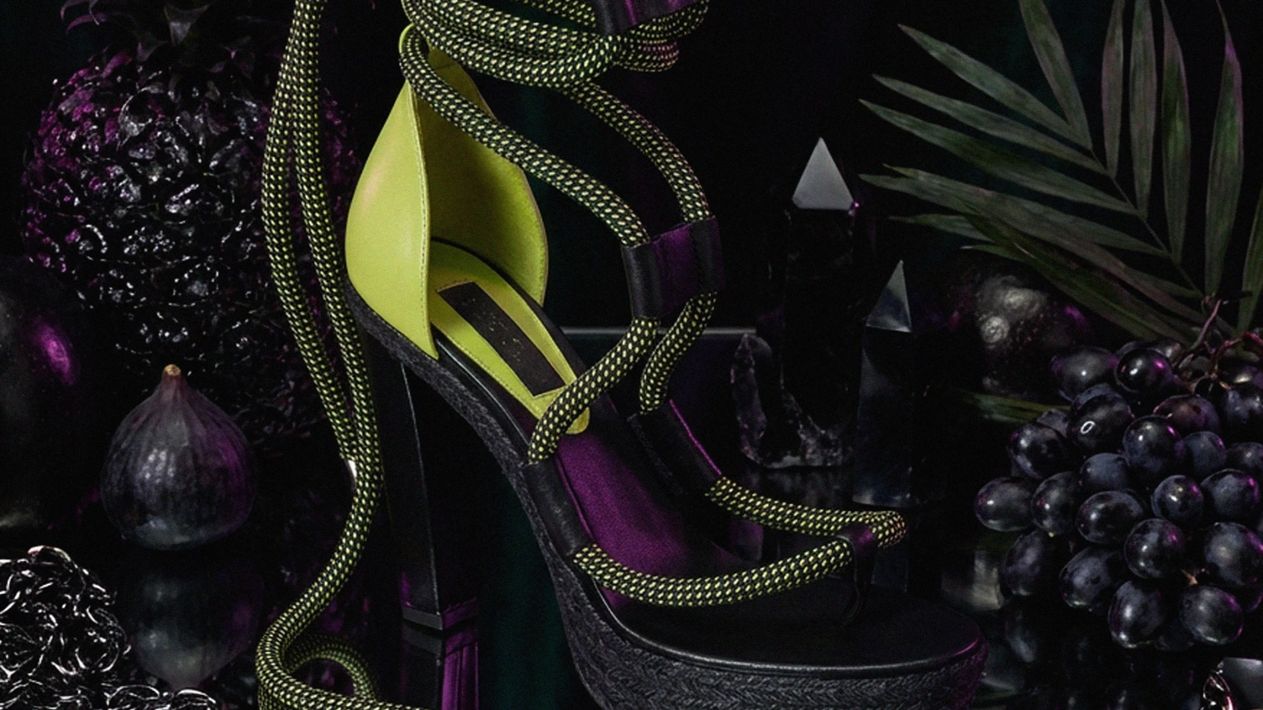 Publicidad de la colección de zapatos 