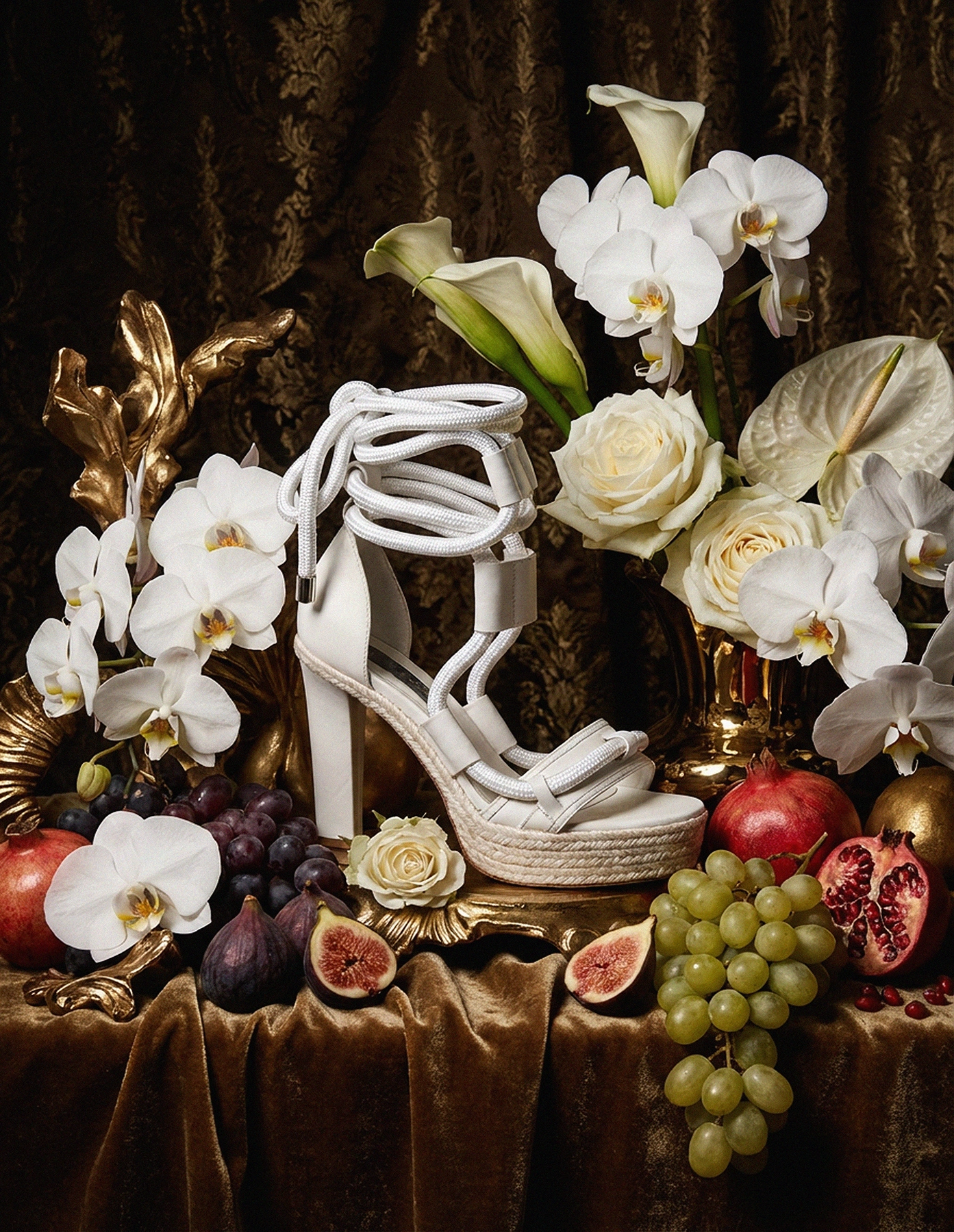 Publicidad de la colección de zapatos 