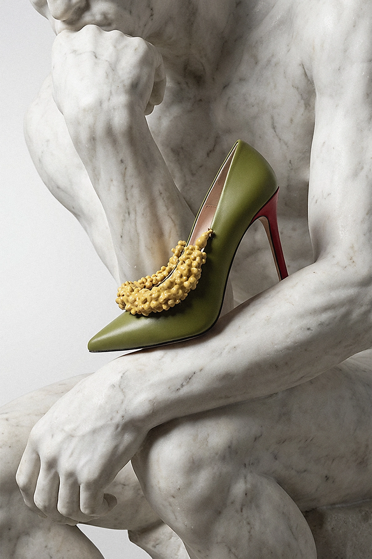 Publicidad de la colección de zapatos 