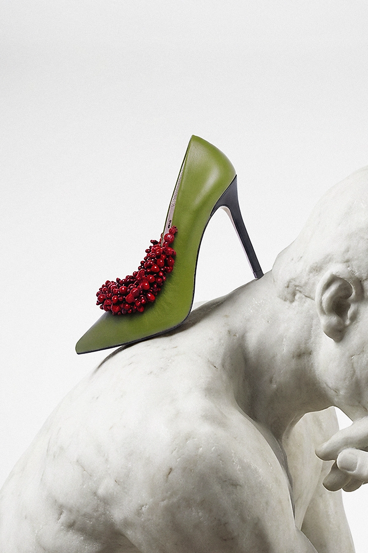 Publicidad de la colección de zapatos 