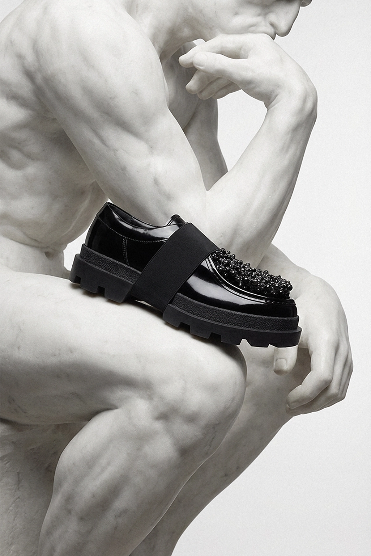 Publicidad de la colección de zapatos 