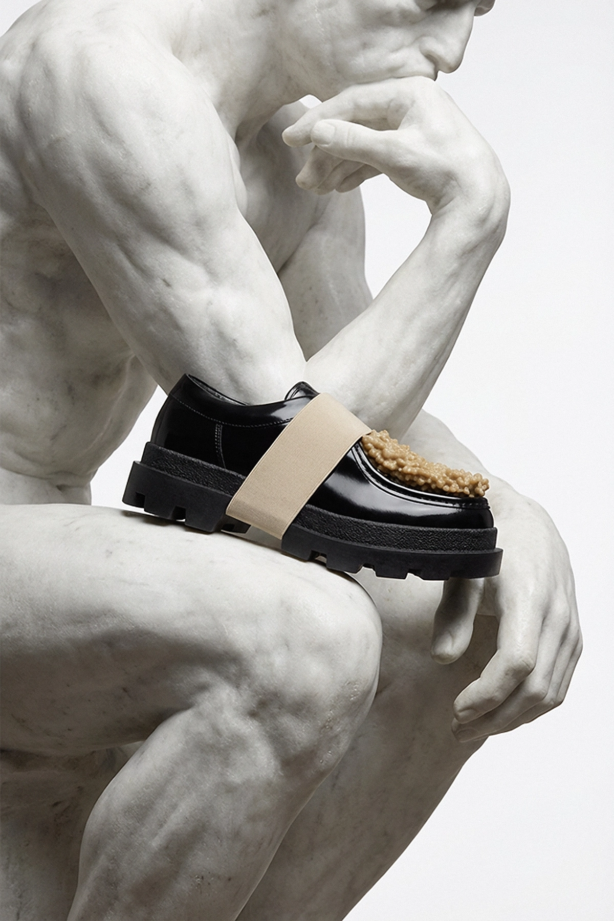 Publicidad de la colección de zapatos 