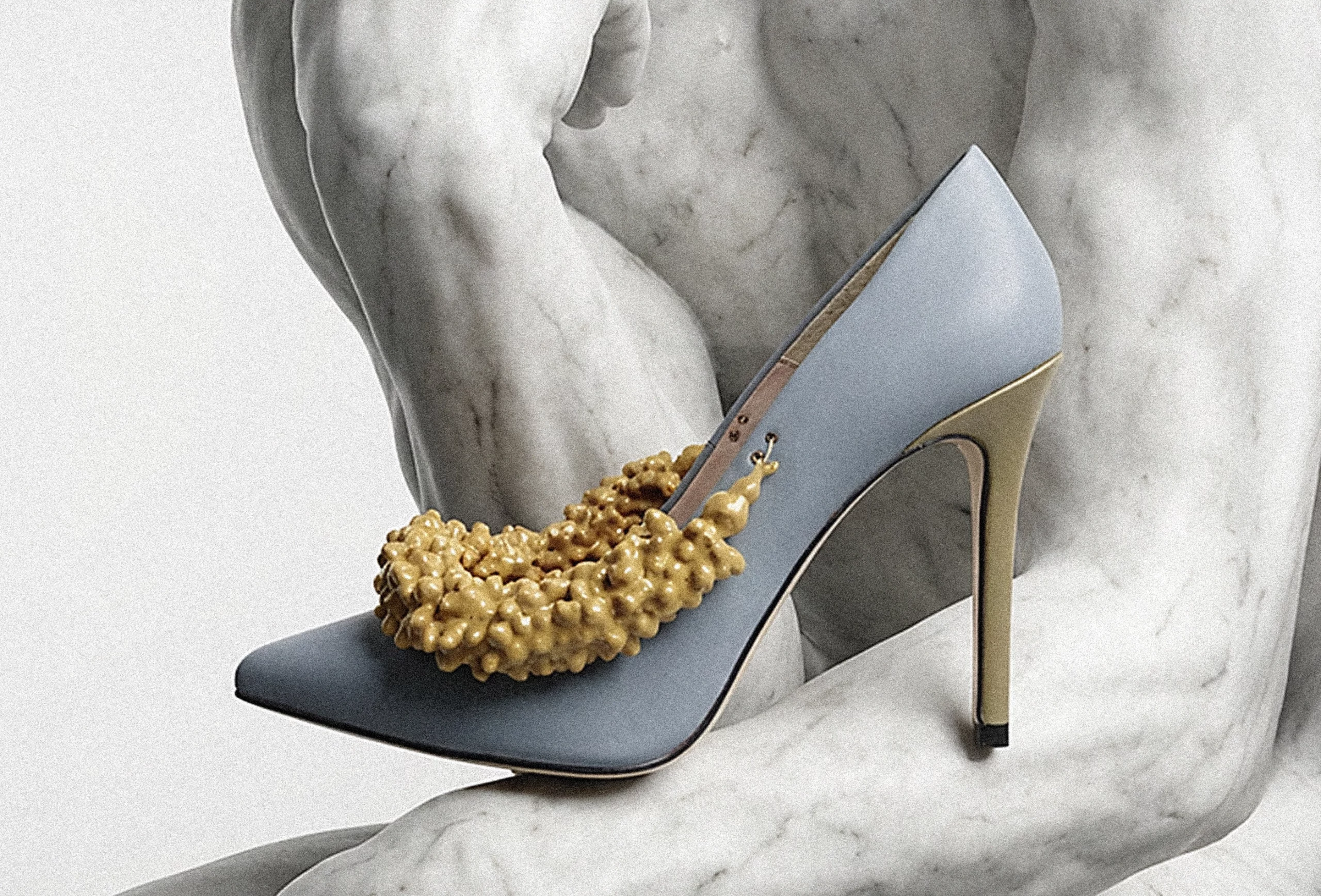 Publicidad de la colección de zapatos 