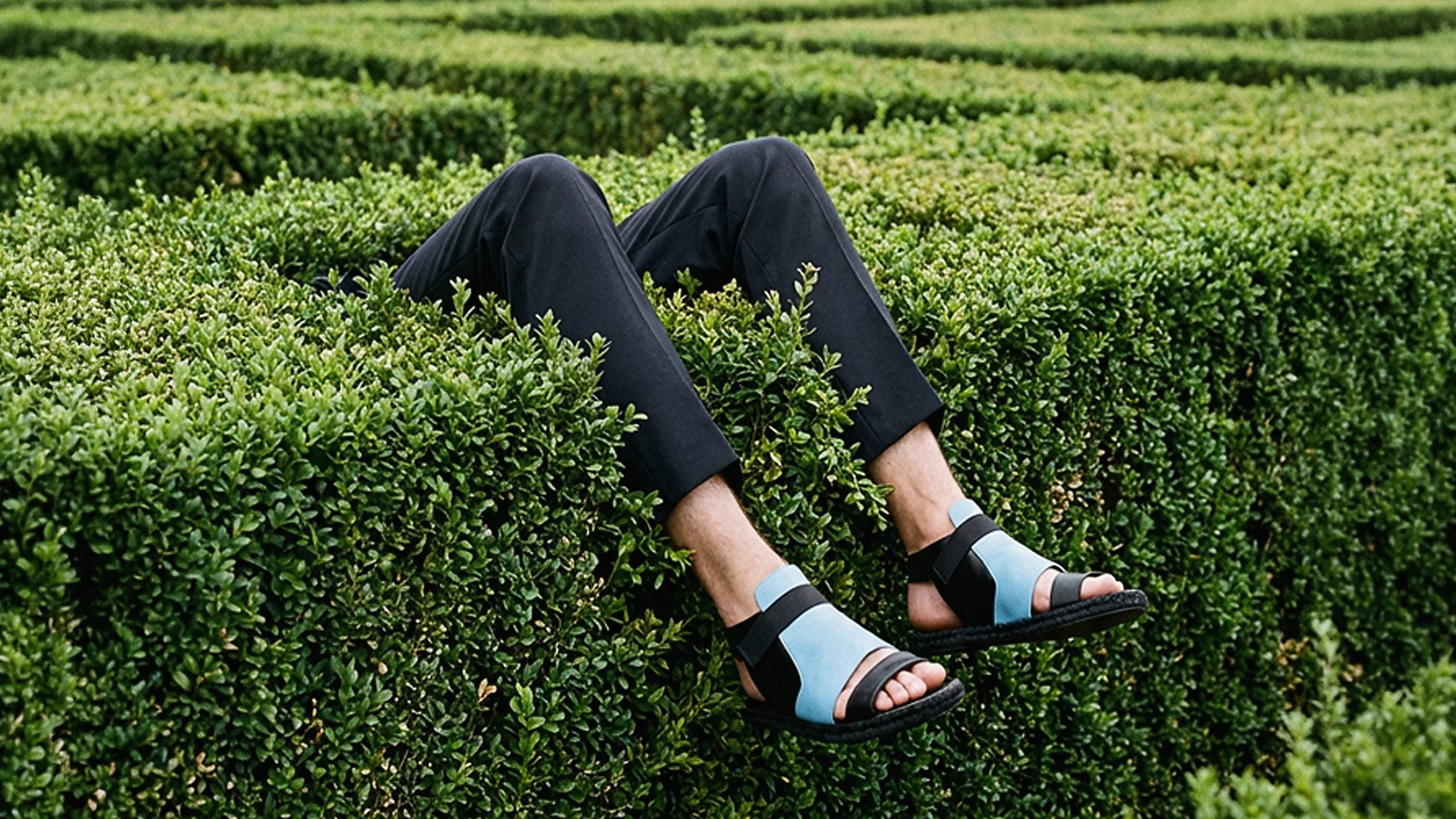 Publicidad de la colección de zapatos 