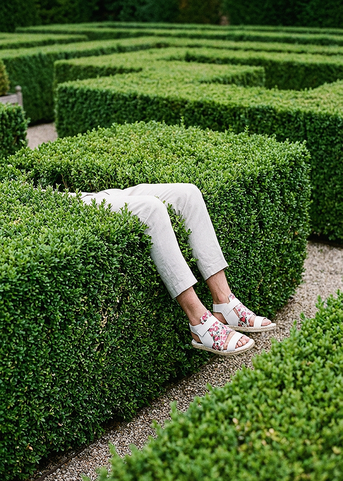 Publicidad de la colección de zapatos 